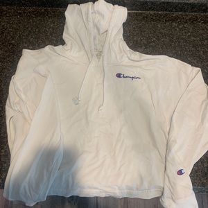 SOLD NWOT Womens White Champion Light Weight Hoodie Size Small